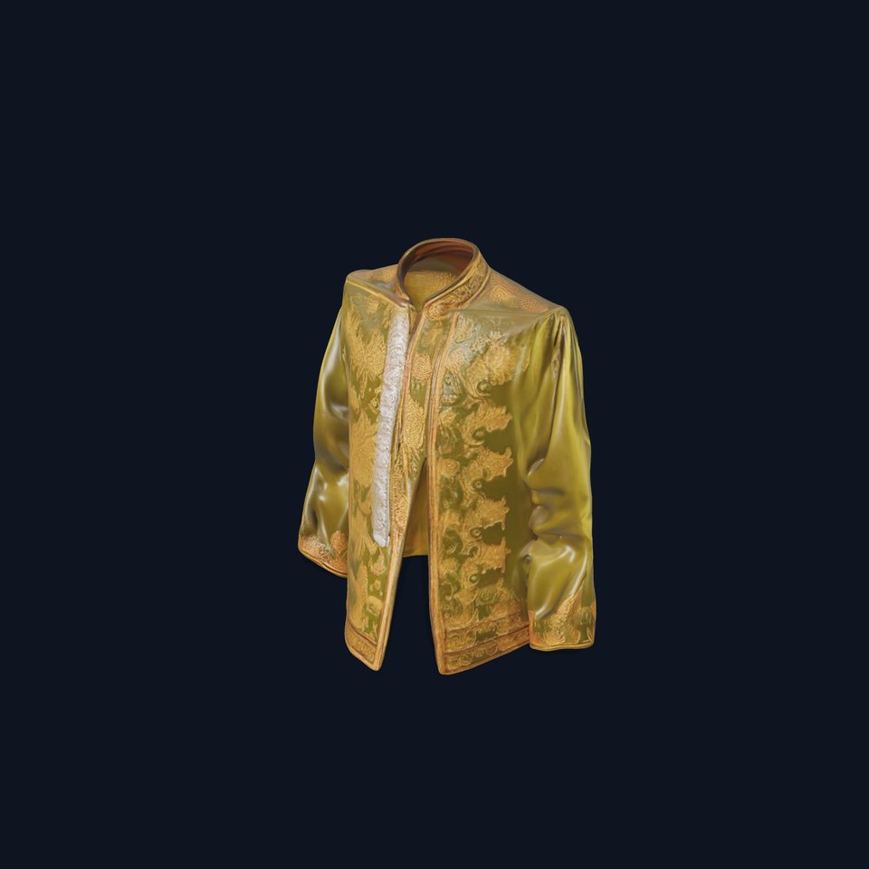 Elegant Olive Sherwani model pack